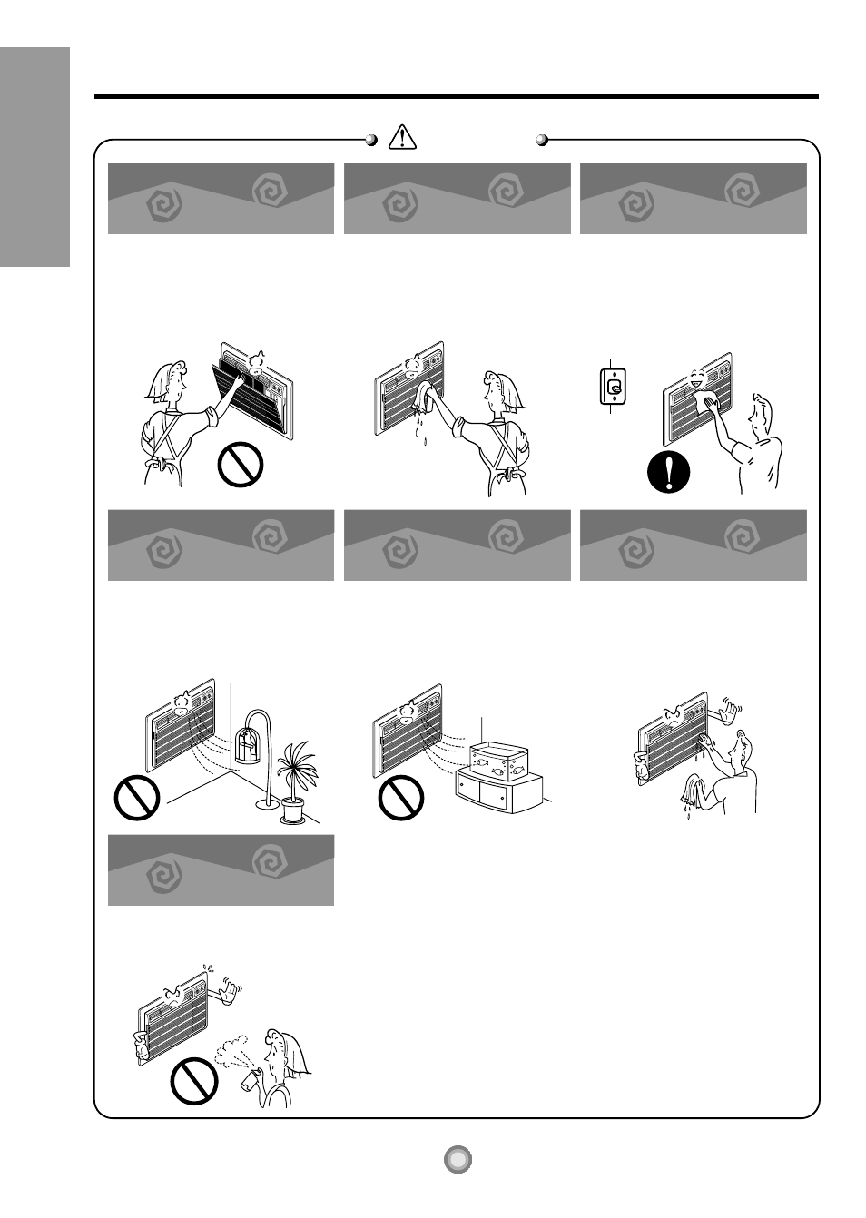 Precauciones de seguridad, Atención | Friedrich 230 Volts US10 User Manual | Page 44 / 61