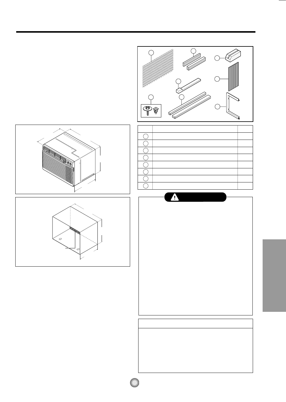 Instalación, Funciones e instalación, Requisitos para realizar la instalación | Atención | Friedrich 230 Volts US10 User Manual | Page 51 / 61