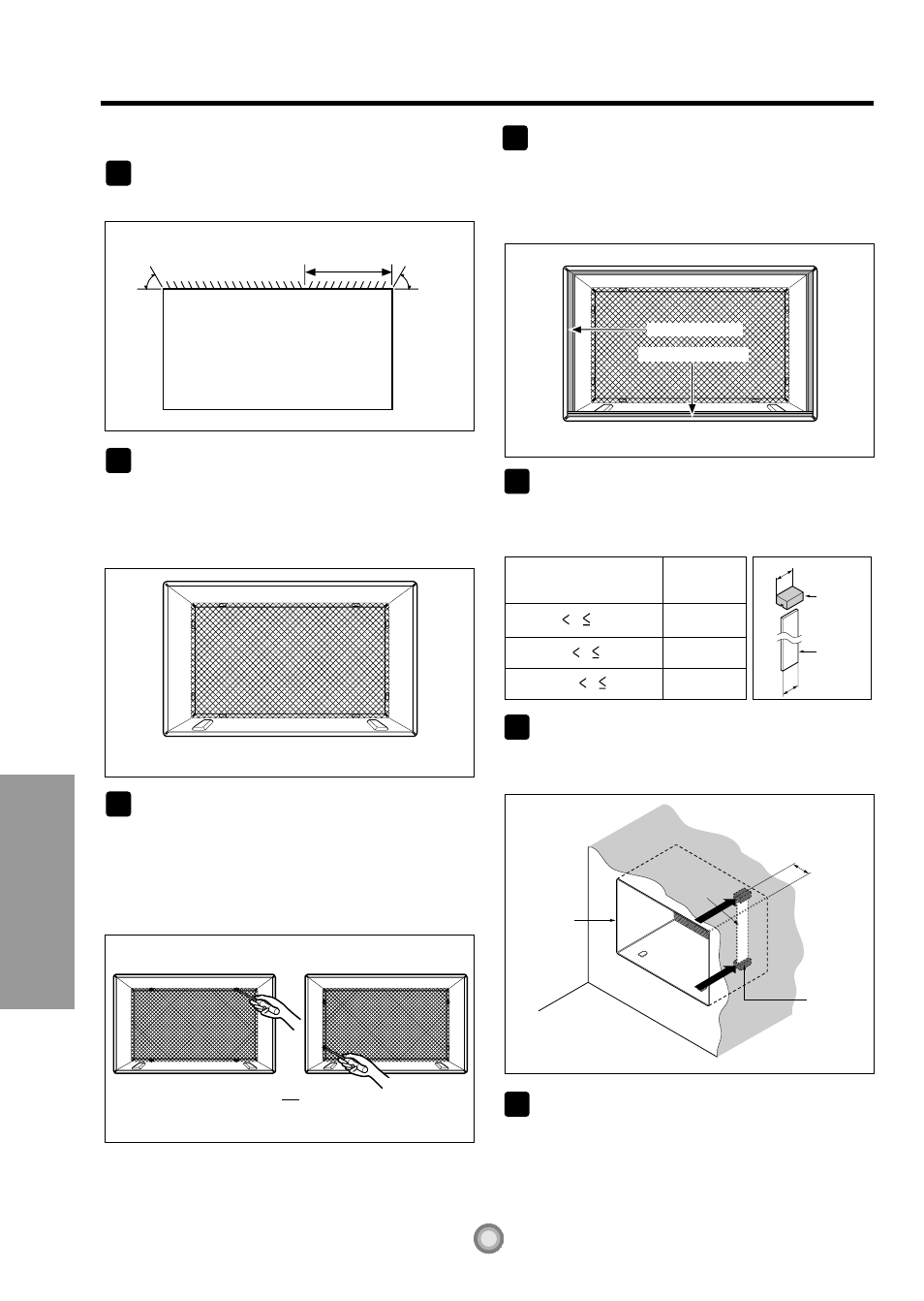 Funciones e instalación procedimiento b | Friedrich 230 Volts US10 User Manual | Page 54 / 61