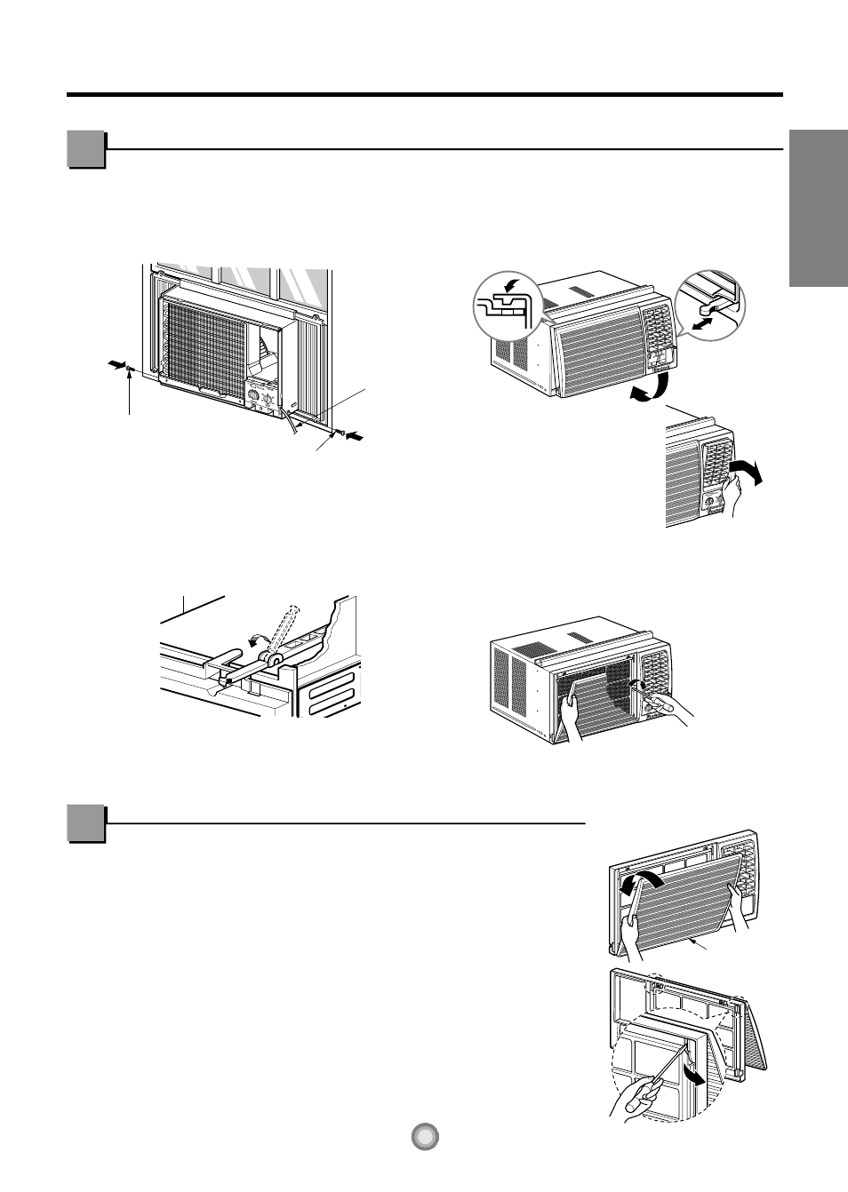 Installation instructions, English | Friedrich ZStar ZQ08 ZQ10 User Manual | Page 15 / 54