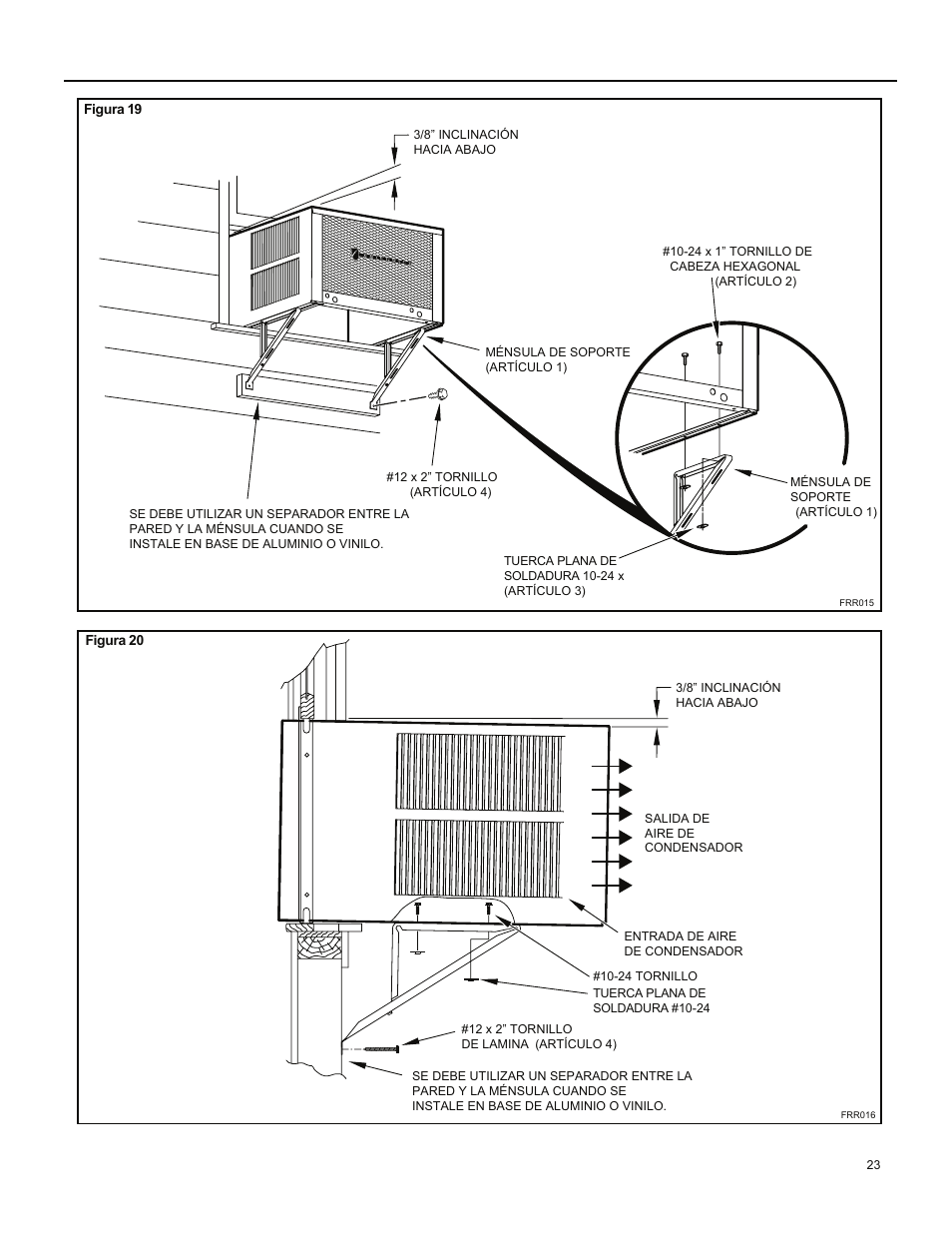 Friedrich ES15M33 User Manual | Page 67 / 132