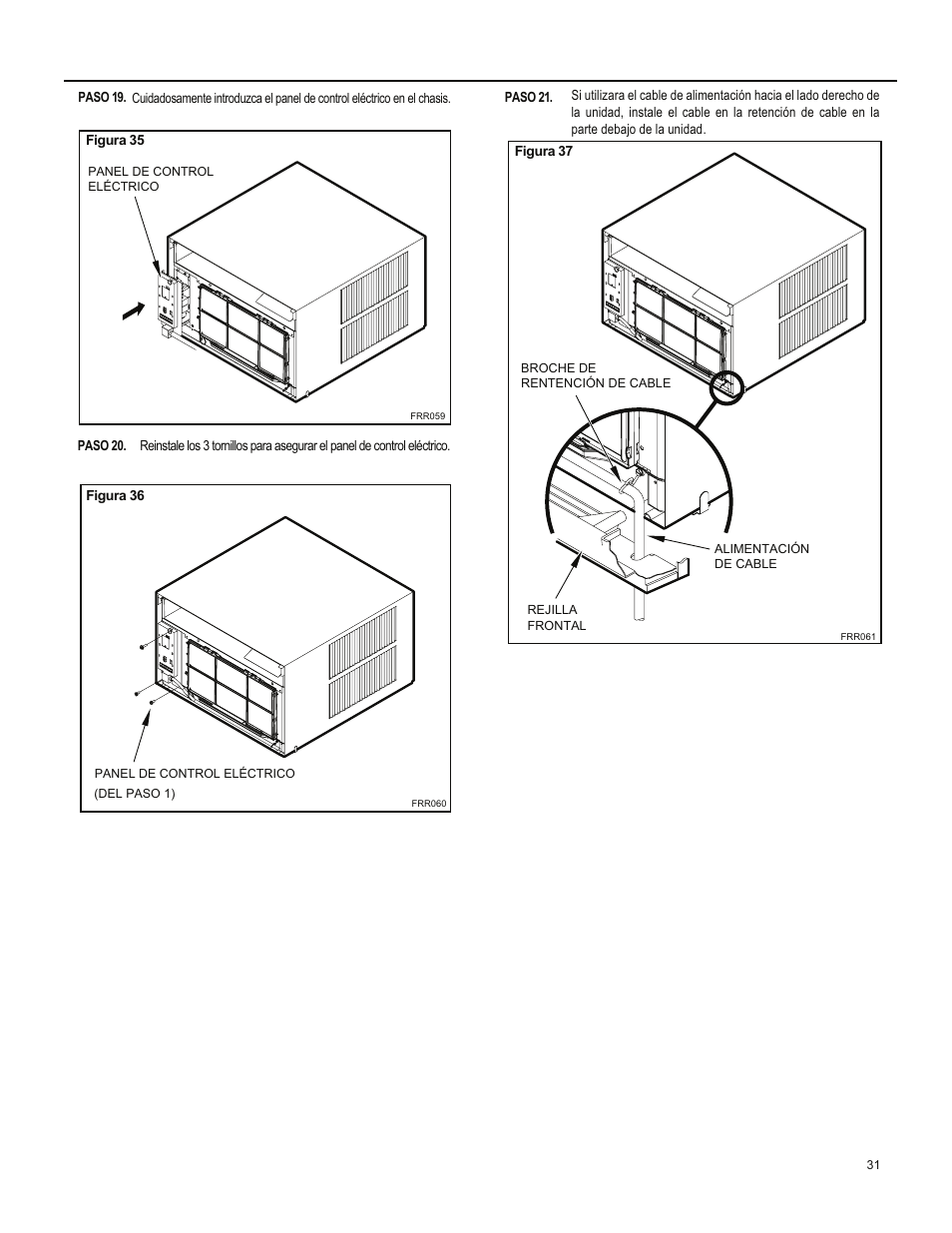 Friedrich ES15M33 User Manual | Page 75 / 132