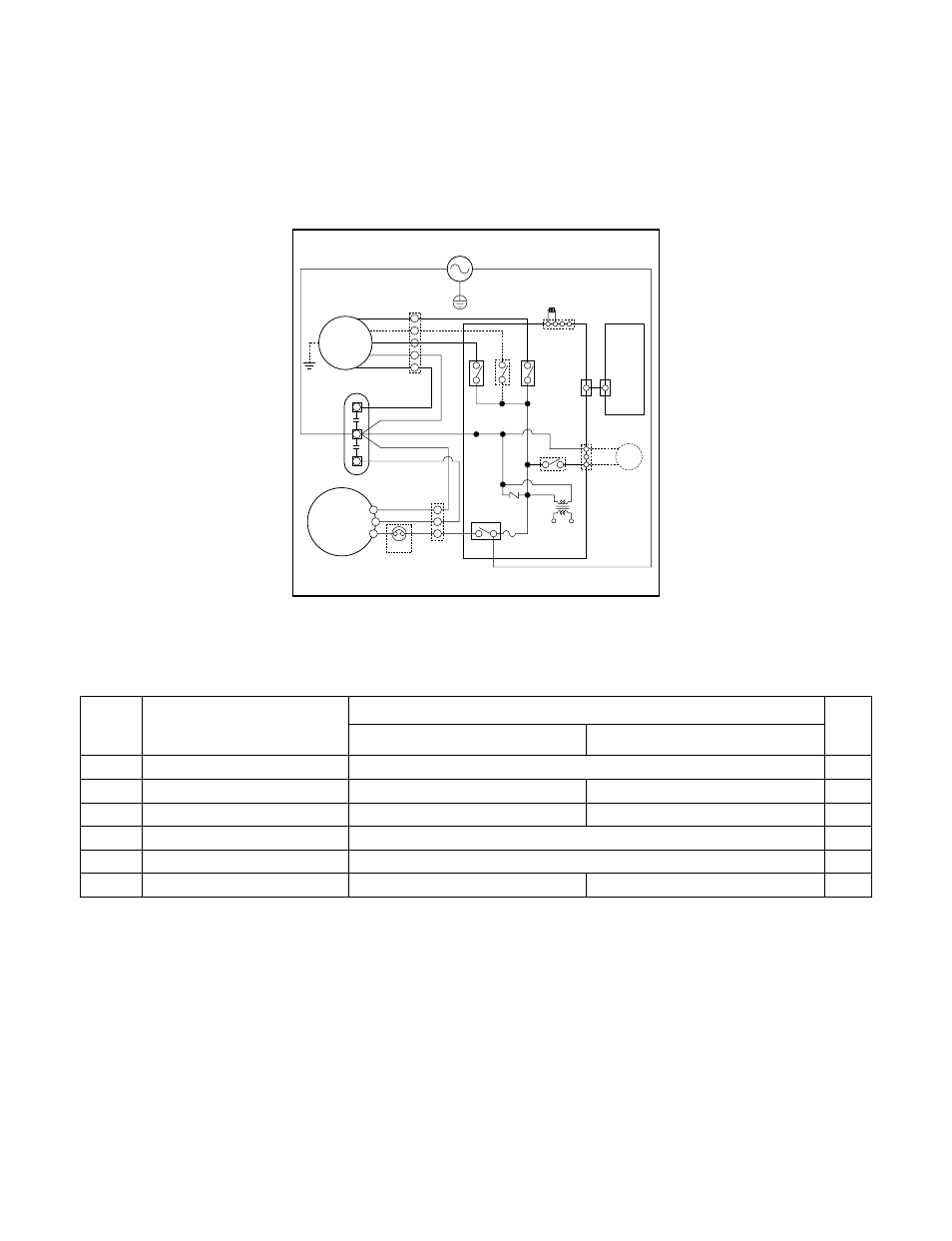 Circuit diagram | Friedrich KP05A10 KP06A10 User Manual | Page 22 / 27