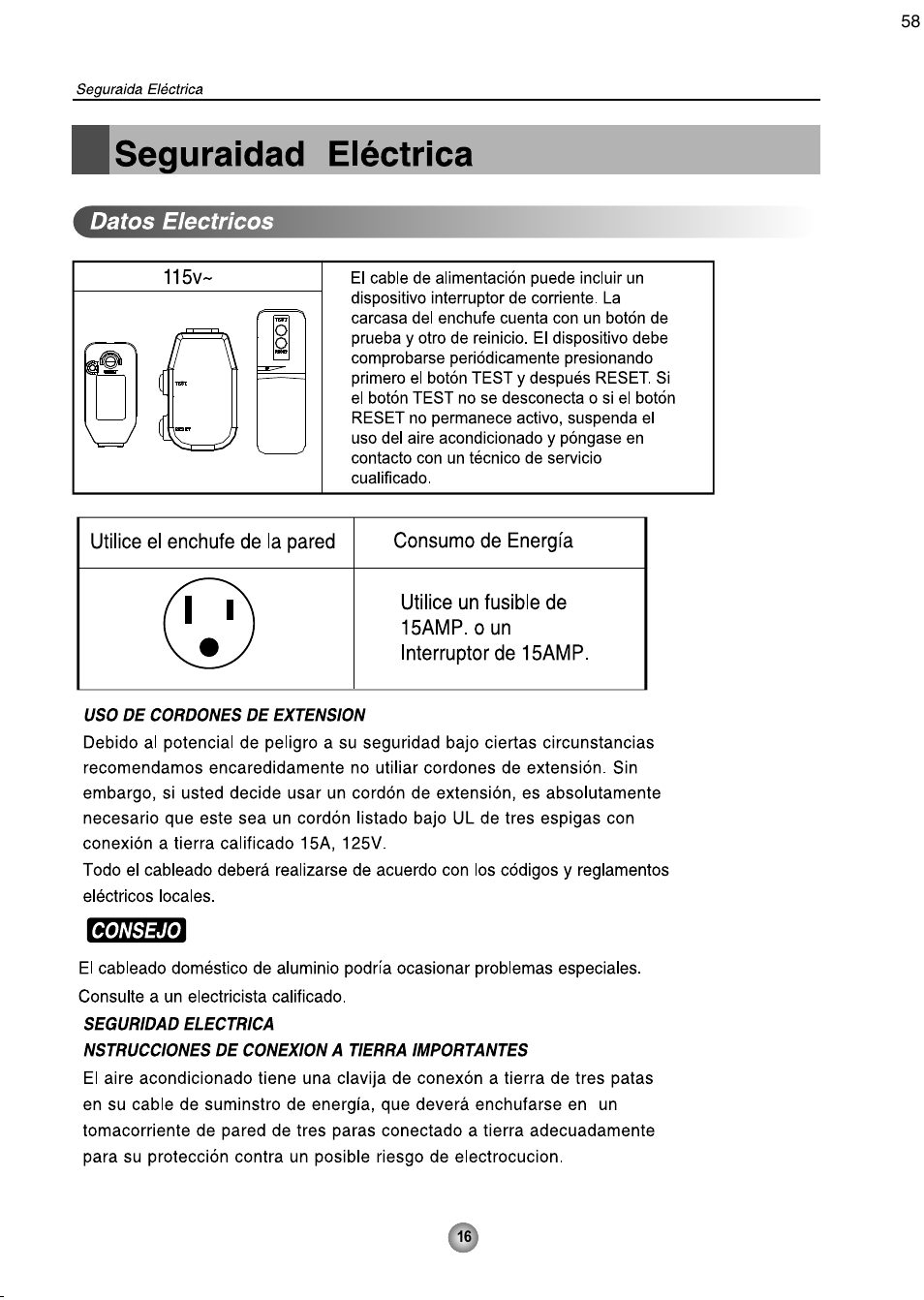 Friedrich CP08 User Manual | Page 58 / 62