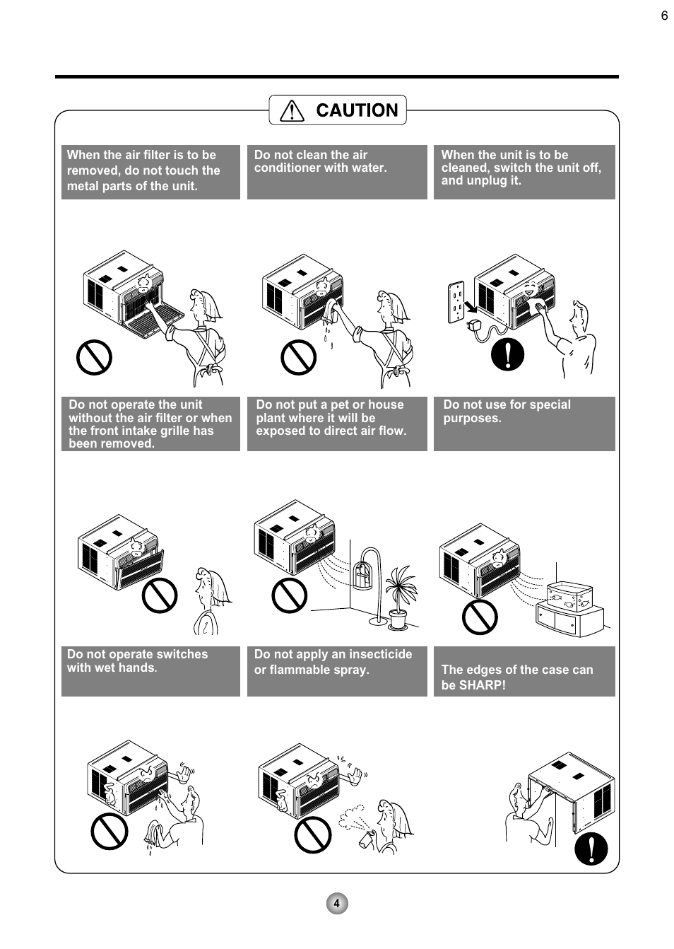 Friedrich CP08 User Manual | Page 6 / 62