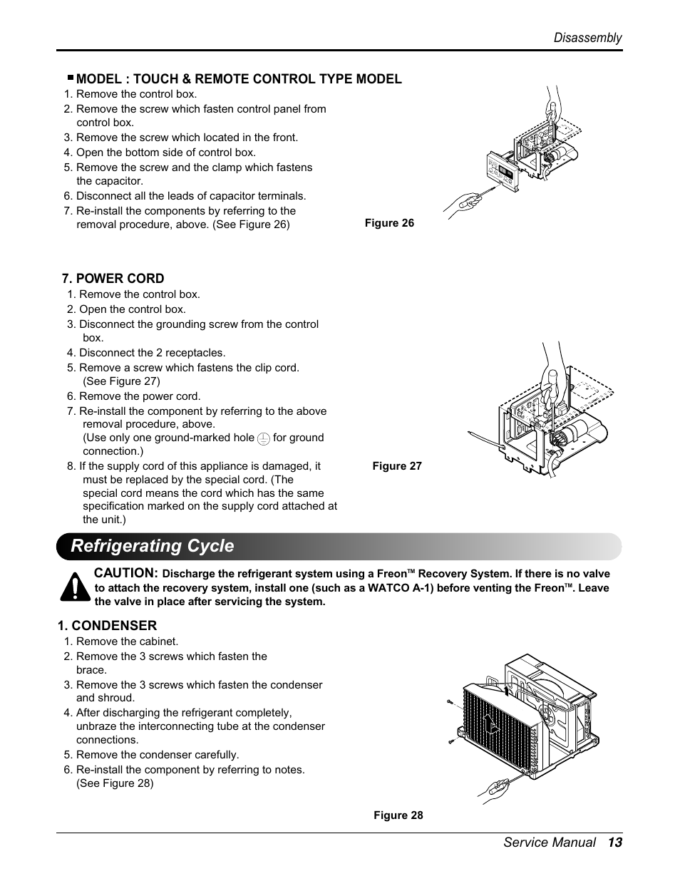 Refrigerating cycle | Friedrich CP10E10 User Manual | Page 13 / 30