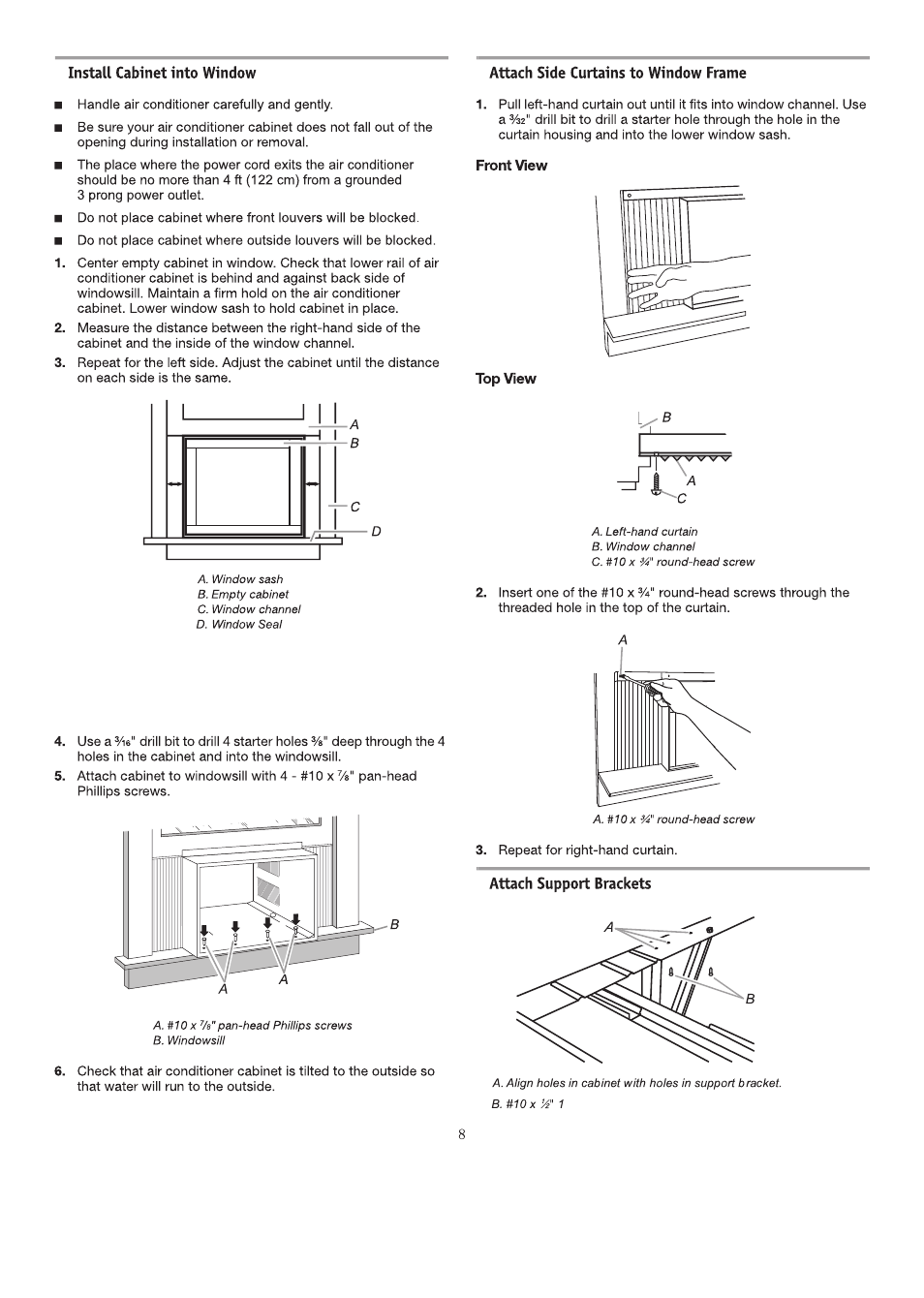 Friedrich CP15F10A User Manual | Page 10 / 20