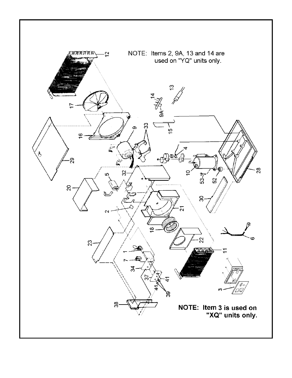 Q" series cabinet parts | Friedrich 2006 User Manual | Page 4 / 32
