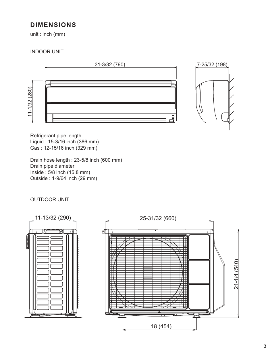 Friedrich MR12Y3H User Manual | Page 4 / 23