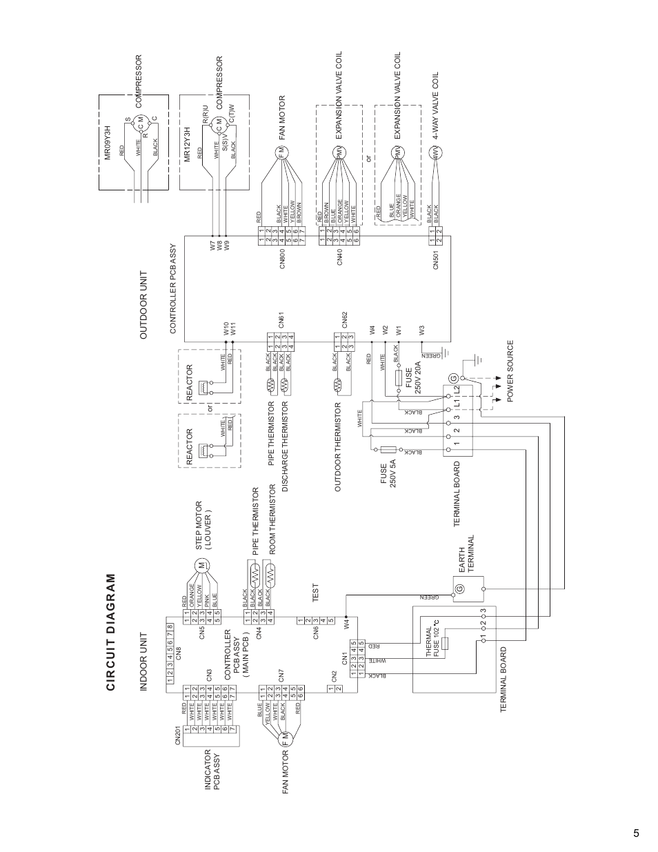 Friedrich MR12Y3H User Manual | Page 6 / 23