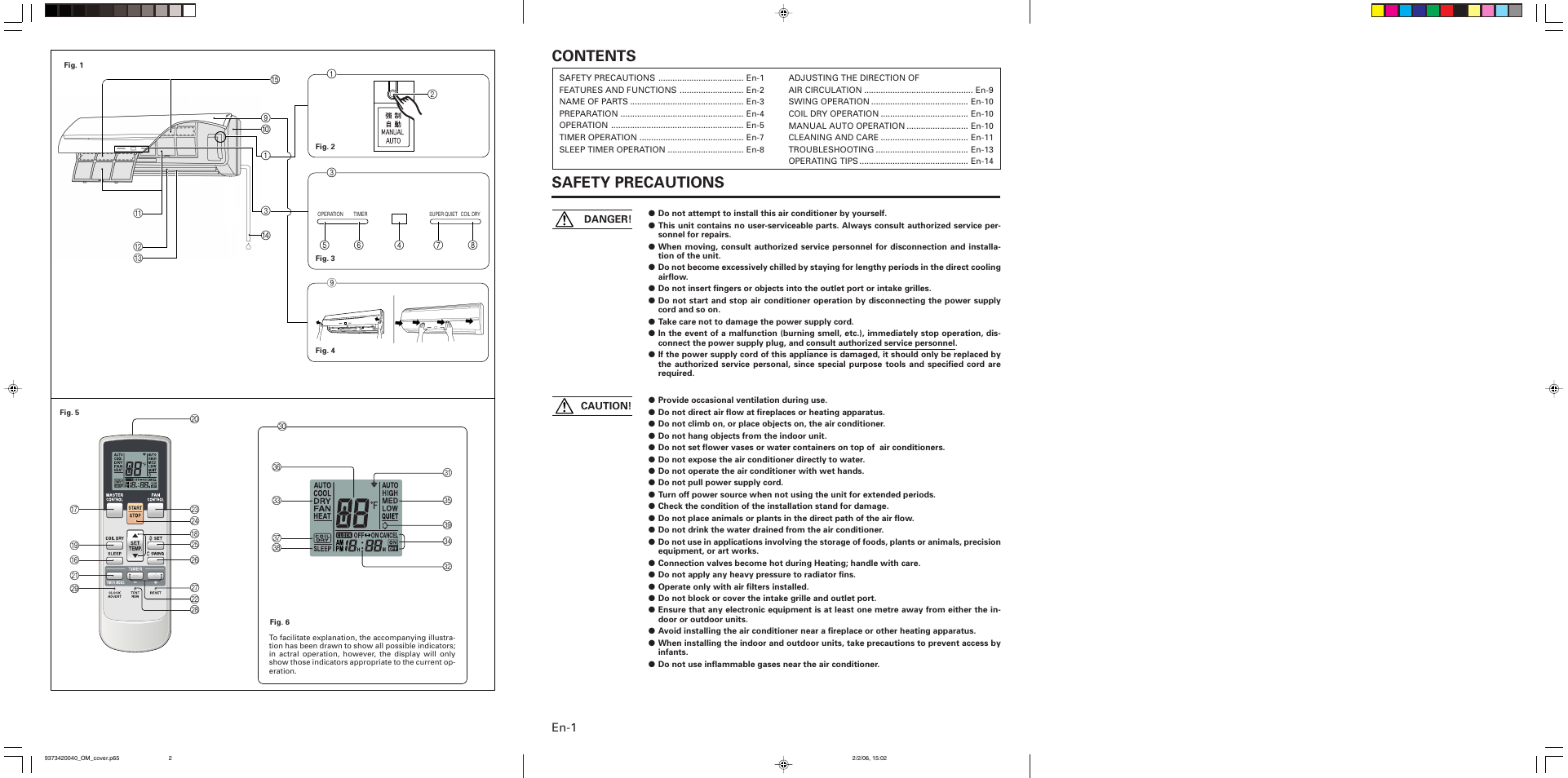 Friedrich MW12Y3FM User Manual | Page 3 / 19