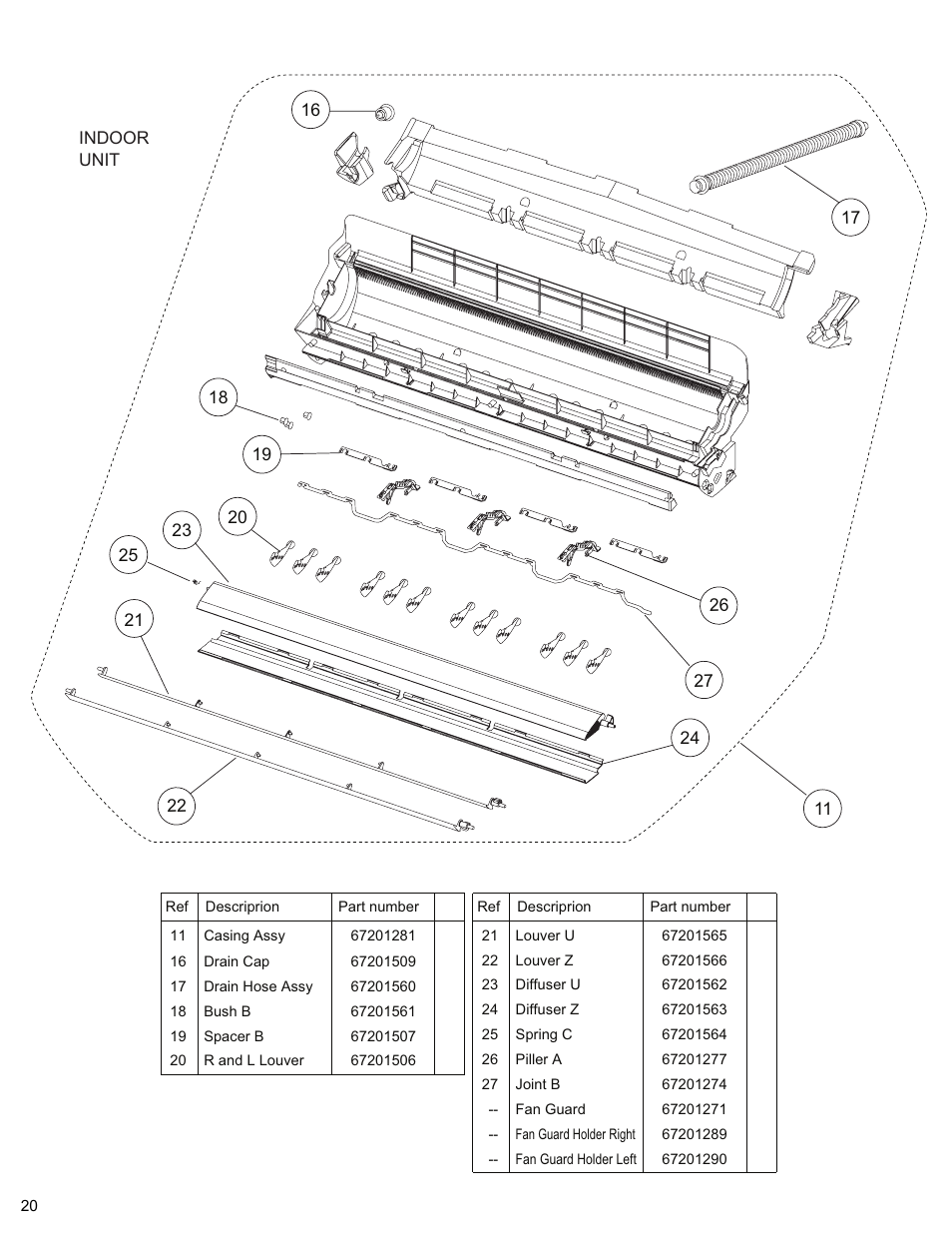Friedrich MR18Y3H User Manual | Page 21 / 29