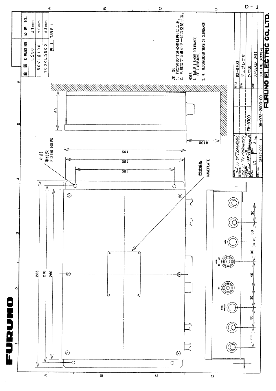 Furuno FM-8700 User Manual | Page 34 / 46