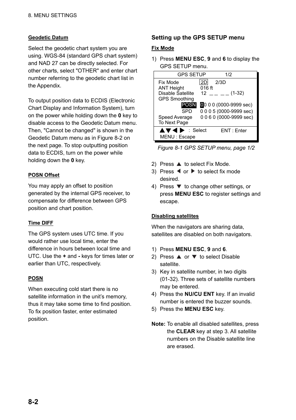 Furuno DUAL GPS GP-150-DUAL User Manual | Page 54 / 130