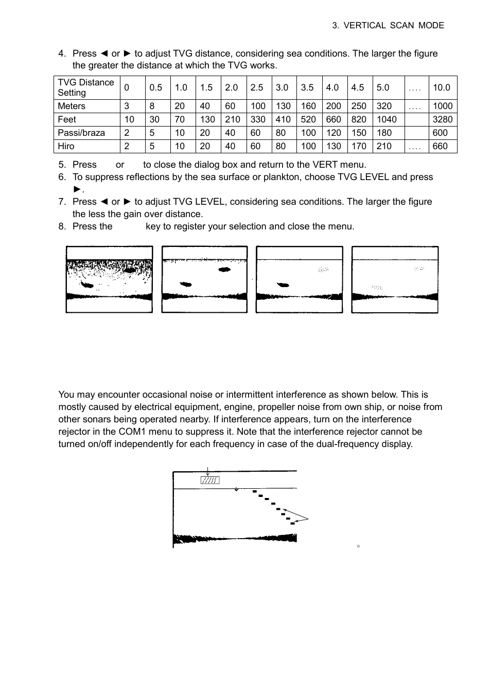 2 suppressing noise and interference | Furuno CH-300 User Manual | Page 69 / 124