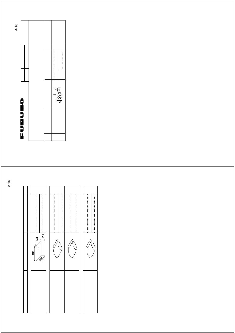 A-16, A-15 | Furuno FAR-2157-D User Manual | Page 82 / 111