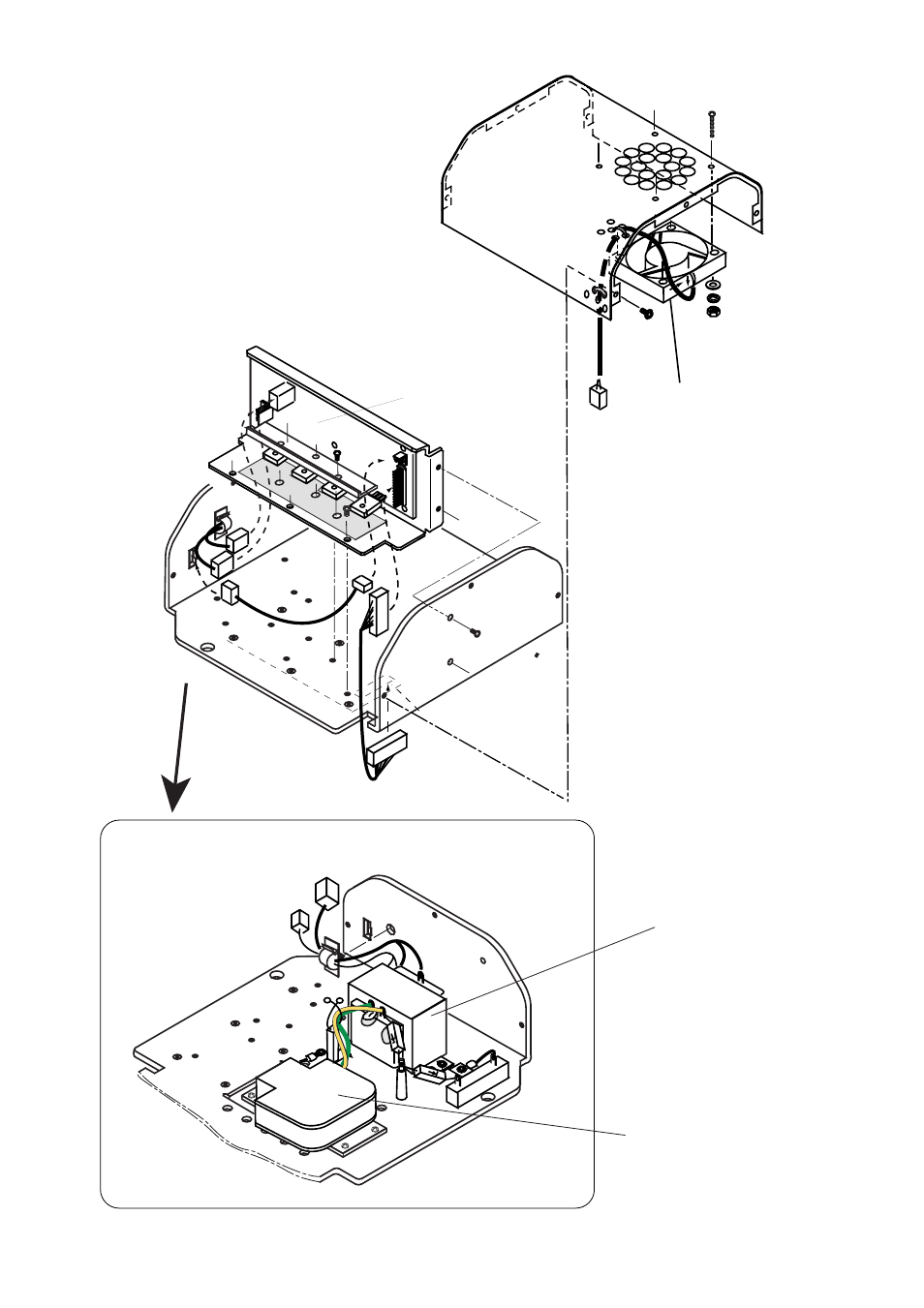 Module (lower part) | Furuno FR-1710 User Manual | Page 71 / 78