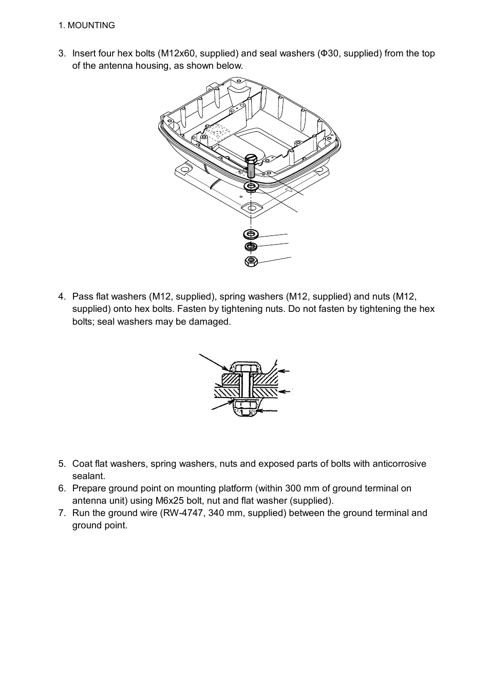 Furuno MARINERADAR FR-8122 User Manual | Page 12 / 56