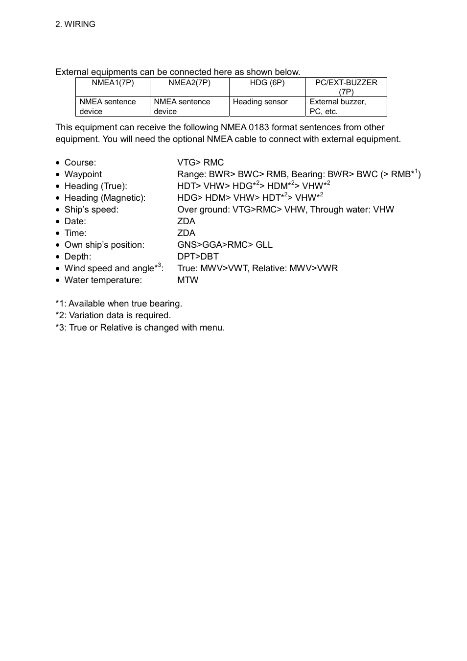 3 port for external devices | Furuno MARINERADAR FR-8122 User Manual | Page 28 / 56