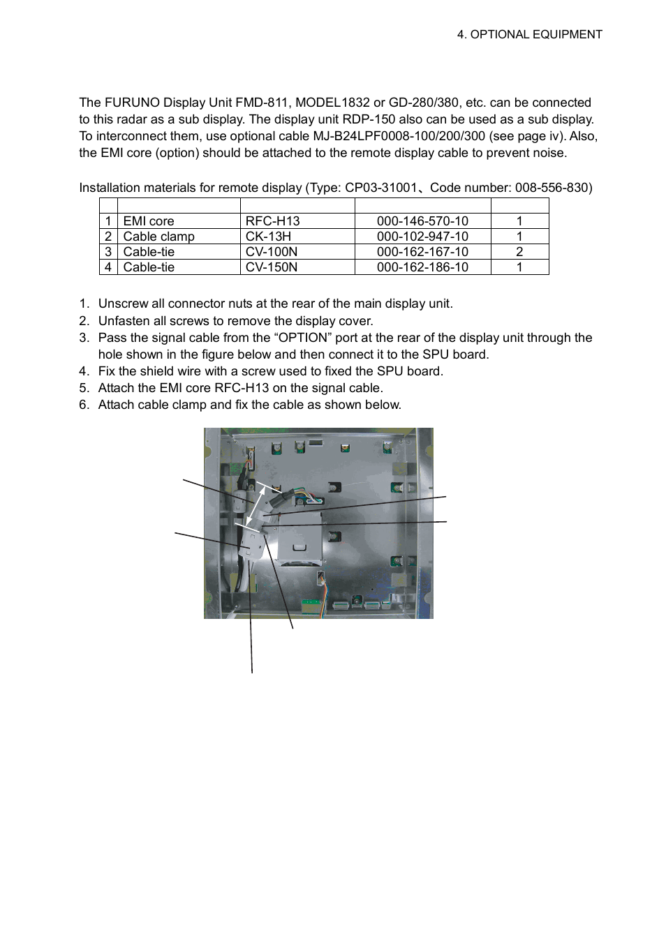 3 remote display | Furuno MARINERADAR FR-8122 User Manual | Page 39 / 56
