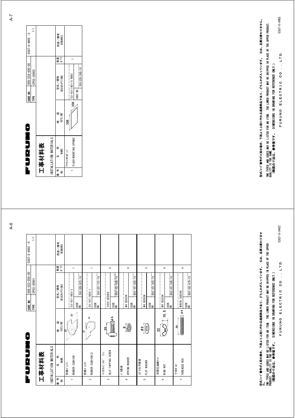 Ꮏ੐ ᧚ ᢱ | Furuno MARINERADAR FR-8122 User Manual | Page 46 / 56