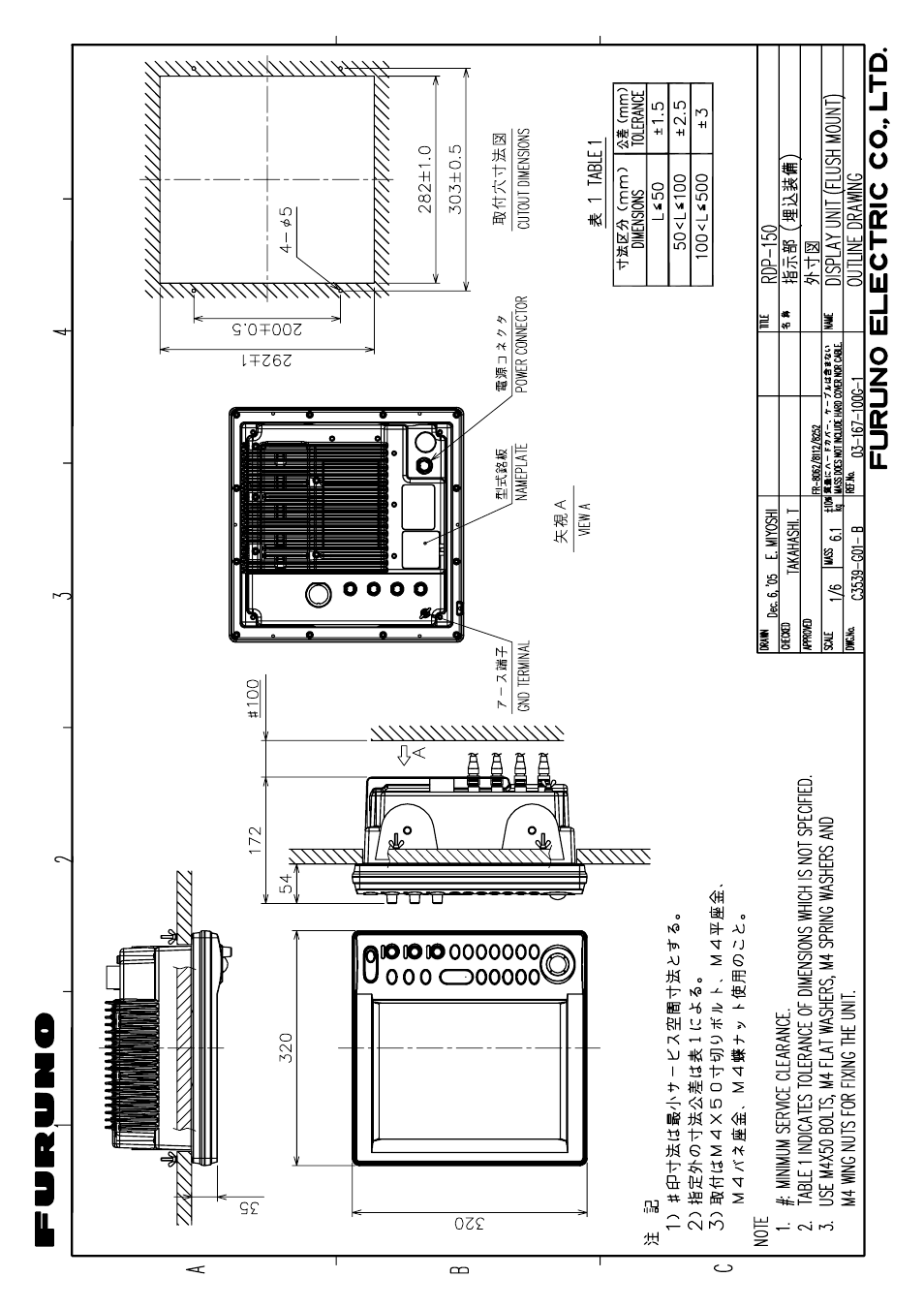 Furuno MARINERADAR FR-8122 User Manual | Page 52 / 56