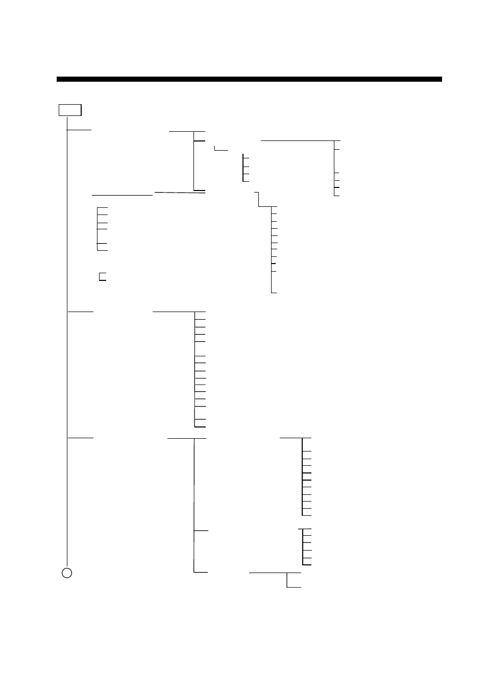 Appendix, Menu tree | Furuno GP-1850WD User Manual | Page 87 / 98