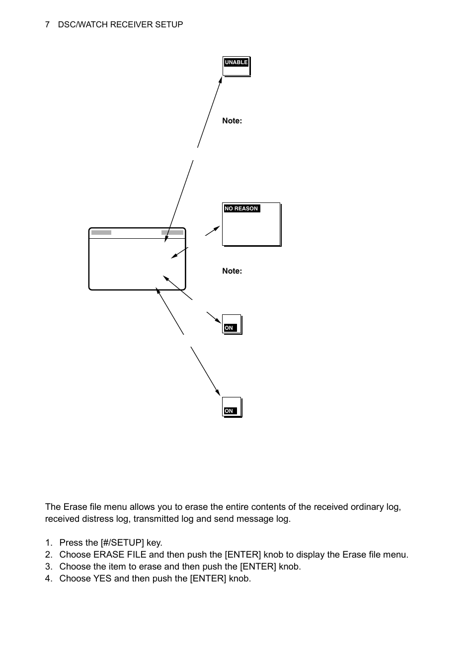 4 erase file menu | Furuno FS-1570 User Manual | Page 122 / 215