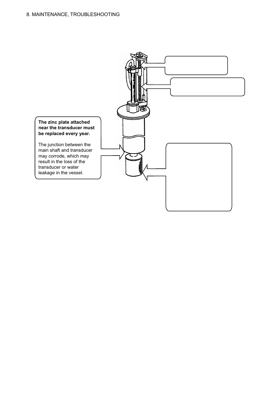 3 hull unit maintenance | Furuno CSH-5L/CSH-8L User Manual | Page 72 / 89