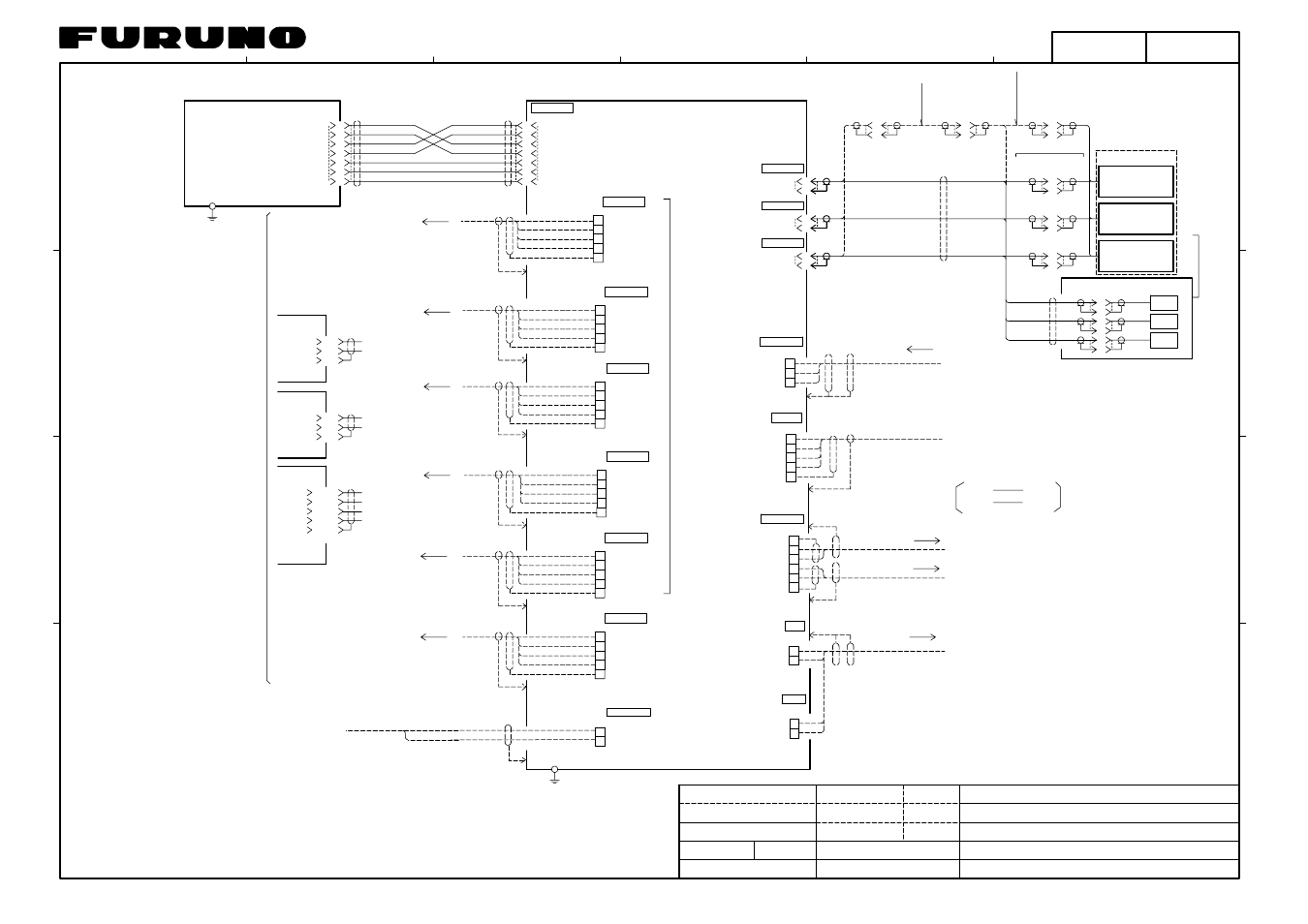 Schematic diagrams | Furuno Satellite Compass SC-50/110 User Manual | Page 27 / 30