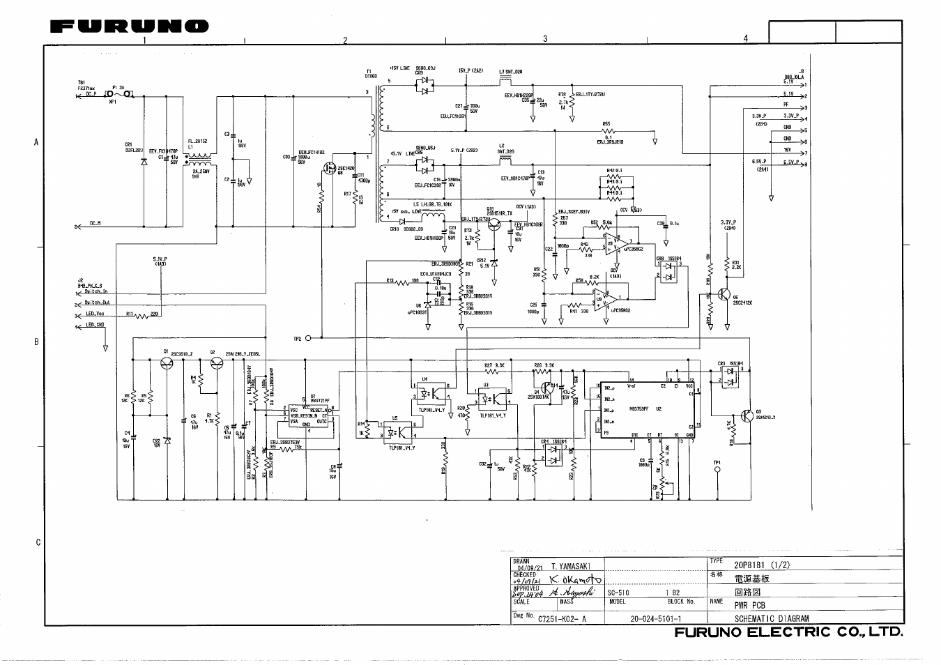 Furuno Satellite Compass SC-50/110 User Manual | Page 29 / 30