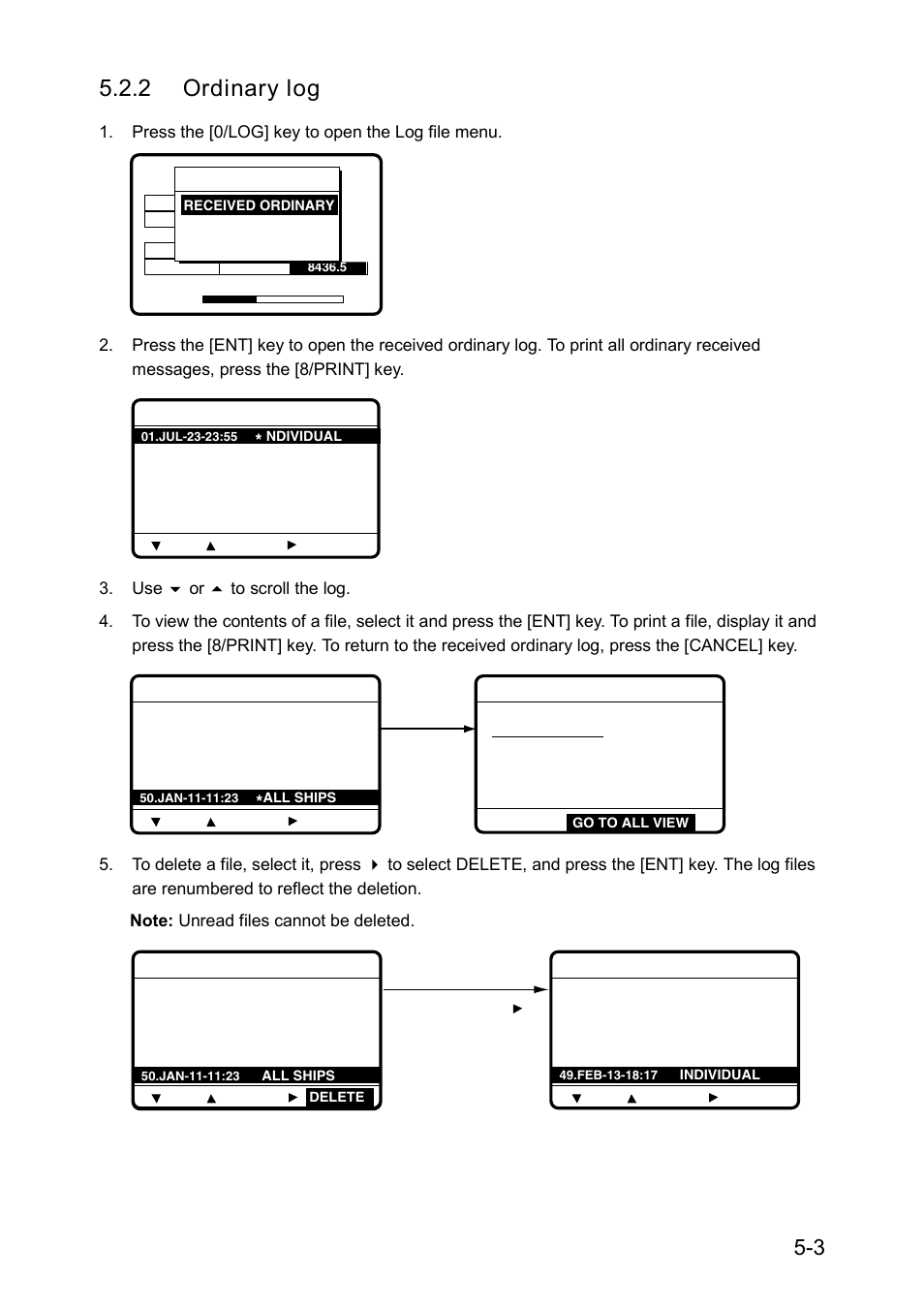 2 ordinary log | Furuno RC-1500-1T User Manual | Page 129 / 418