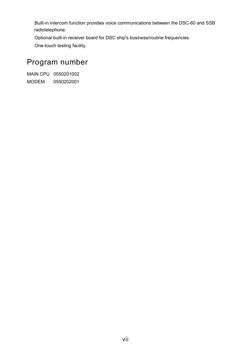 Program number | Furuno RC-1500-1T User Manual | Page 30 / 418