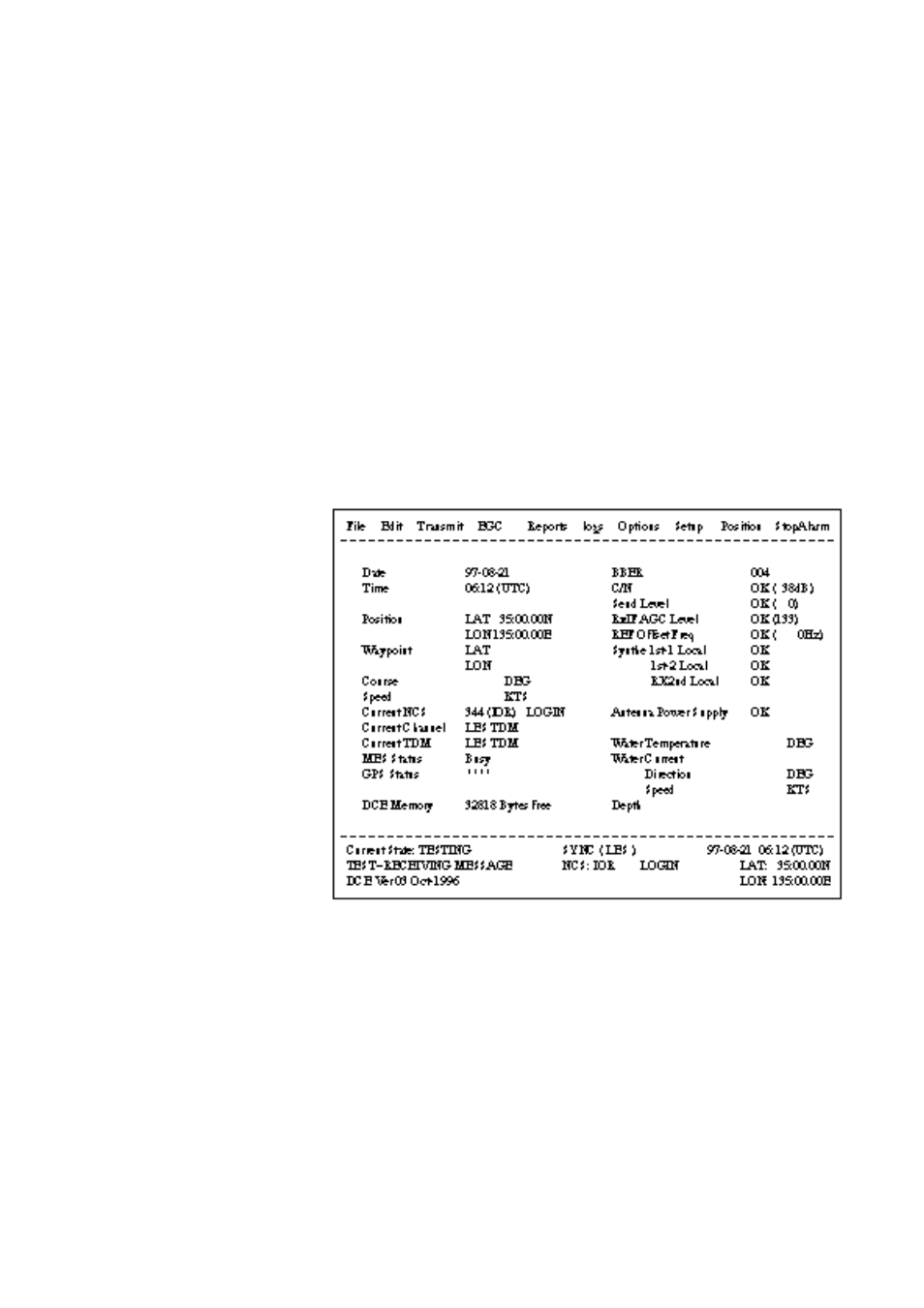 System status monitor | Furuno RC-1500-1T User Manual | Page 387 / 418