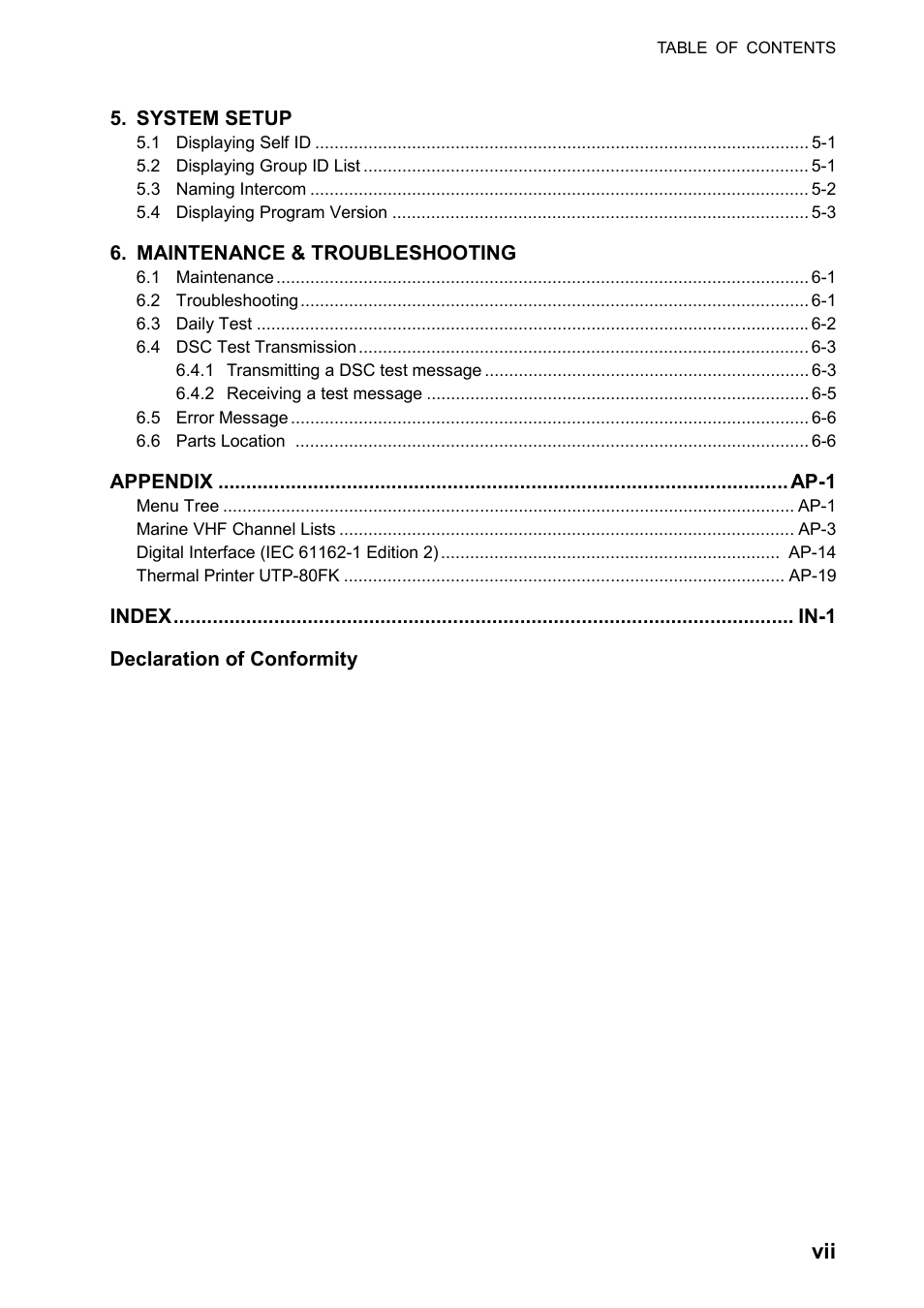 Furuno FM-8800D User Manual | Page 9 / 137