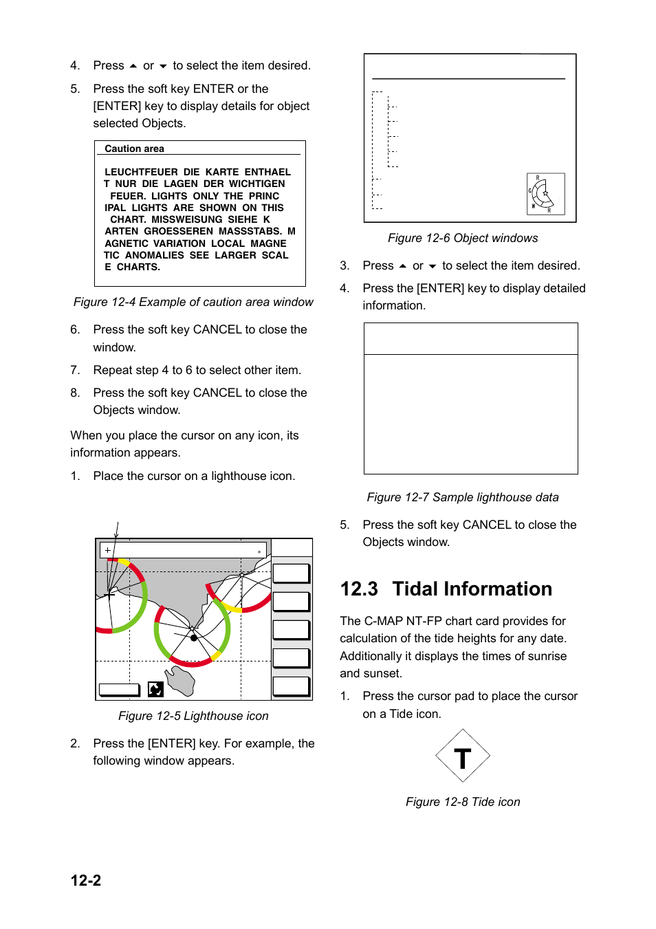 3 tidal information | Furuno NAVIONICS GP-1850F User Manual | Page 84 / 110