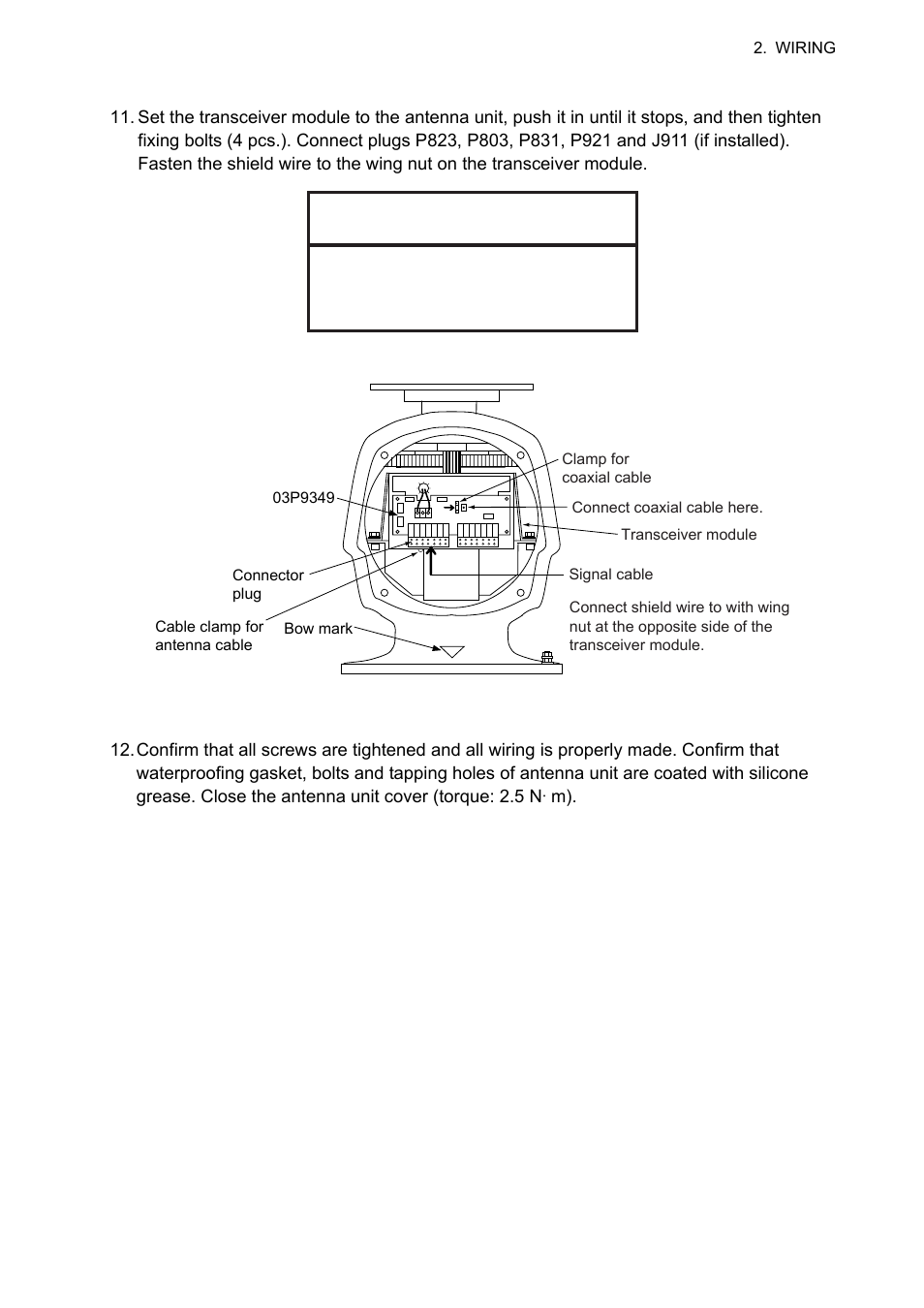 Caution | Furuno FAR-2127 User Manual | Page 29 / 136