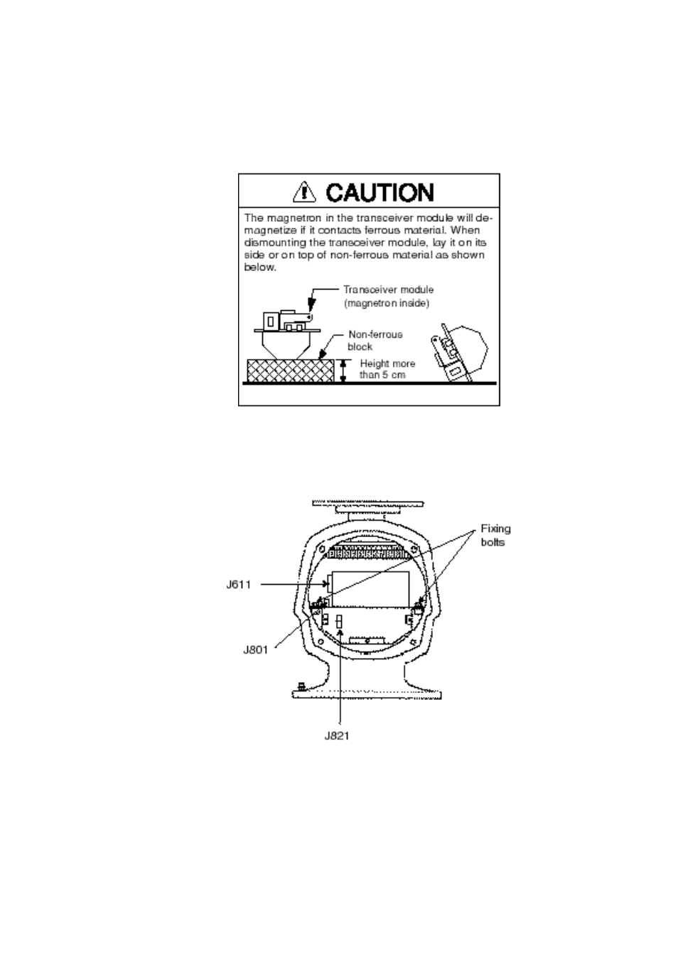 Wiring, 1 scanner unit | Furuno FR1500 Mk3 User Manual | Page 17 / 79