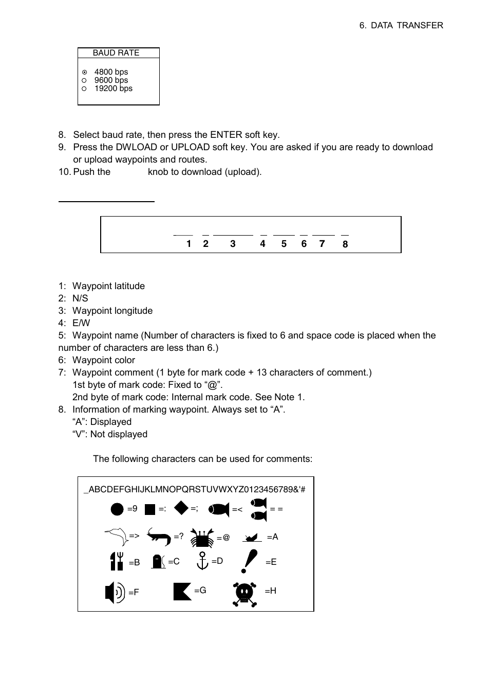 Furuno 1724C User Manual | Page 158 / 241