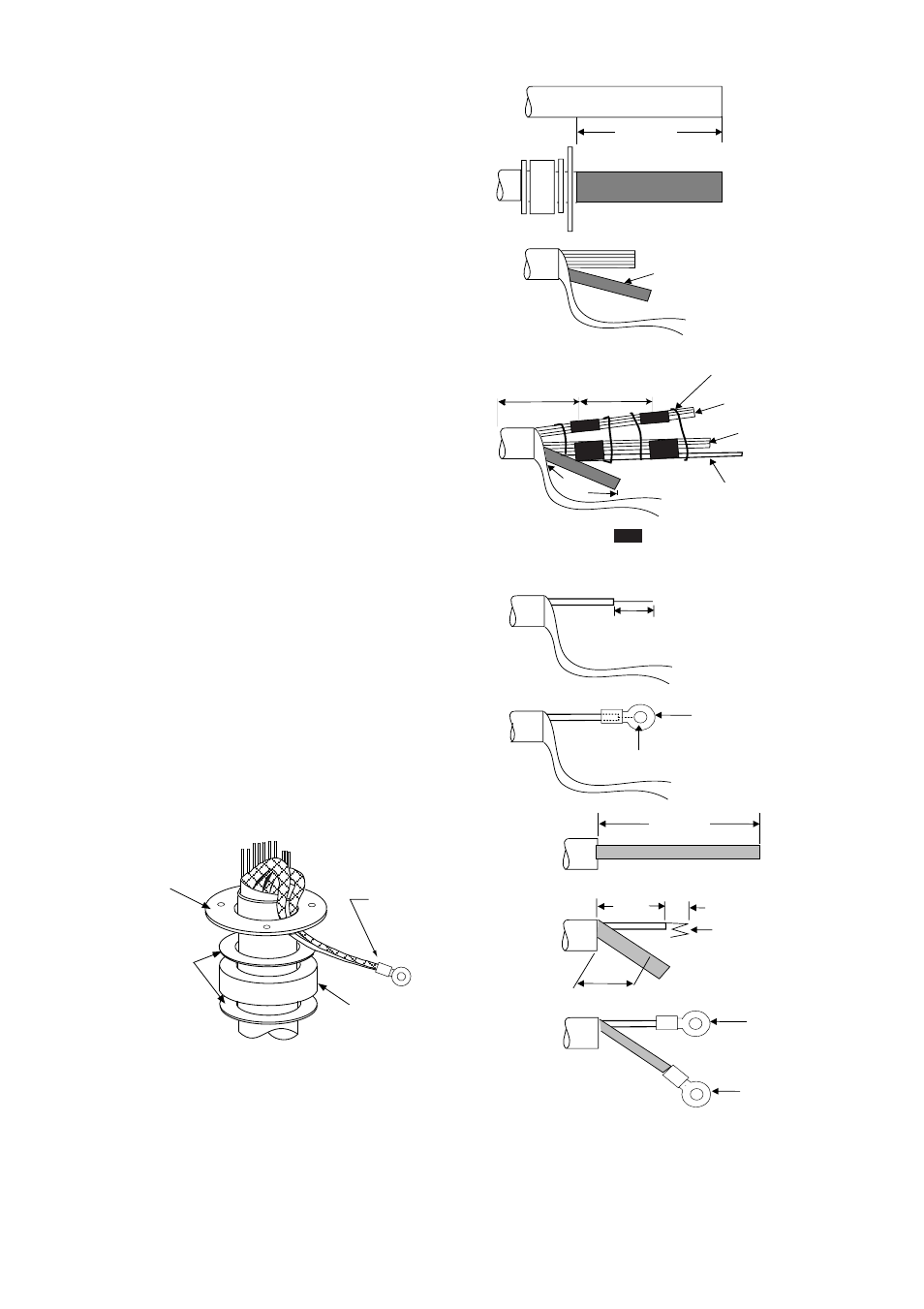 S03-75, Figure 2-7 how to ground signal cable | Furuno FR-2115/2125 User Manual | Page 24 / 79