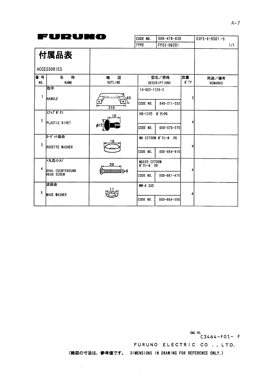 Furuno FR-2115/2125 User Manual | Page 64 / 79