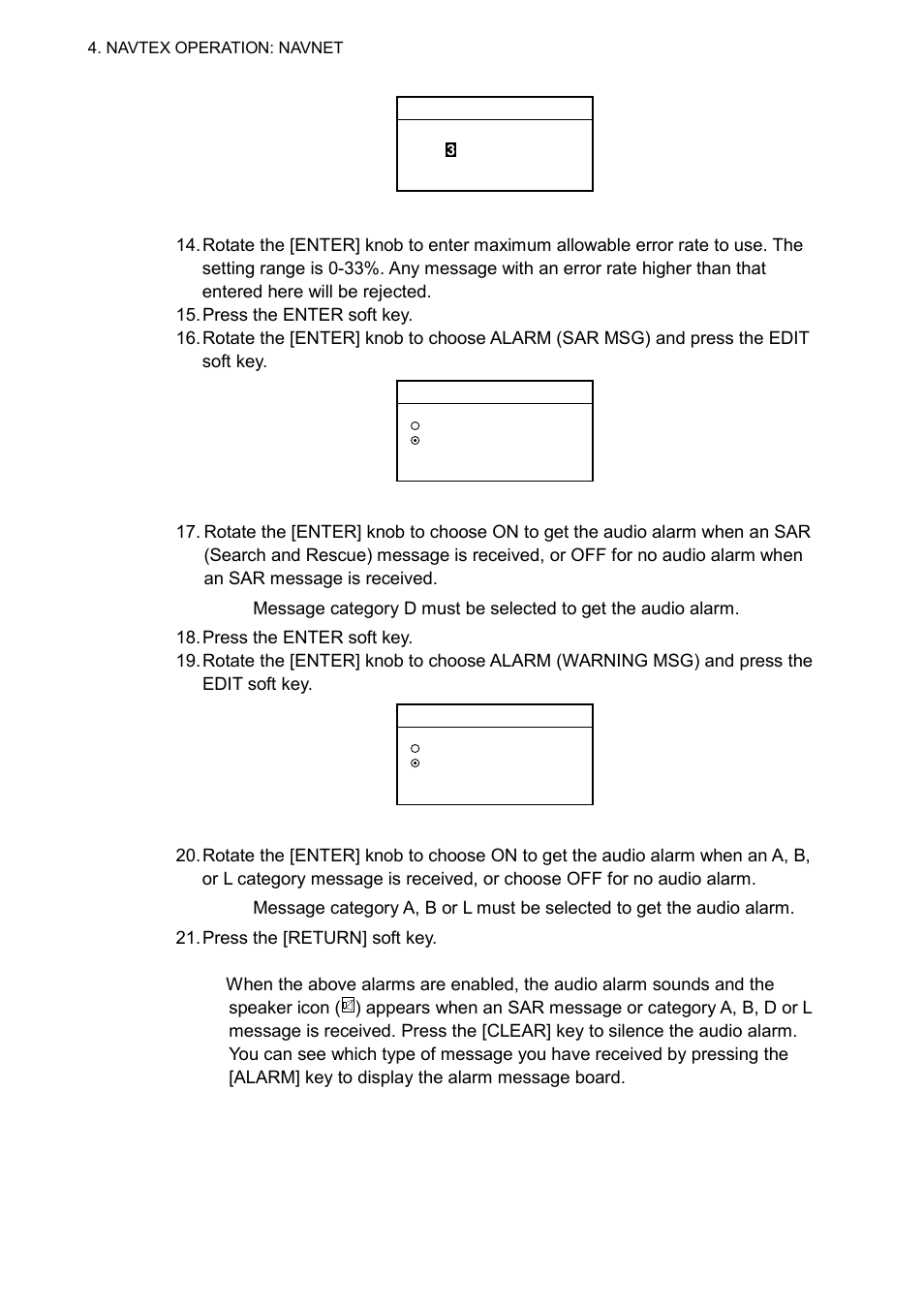 Furuno FAX-30 User Manual | Page 58 / 115