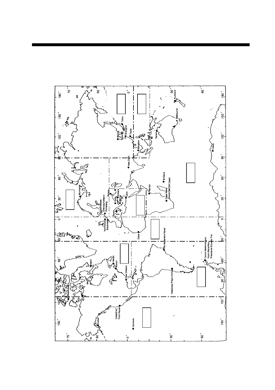 Appendix, Facsimile stations | Furuno FAX-30 User Manual | Page 91 / 115