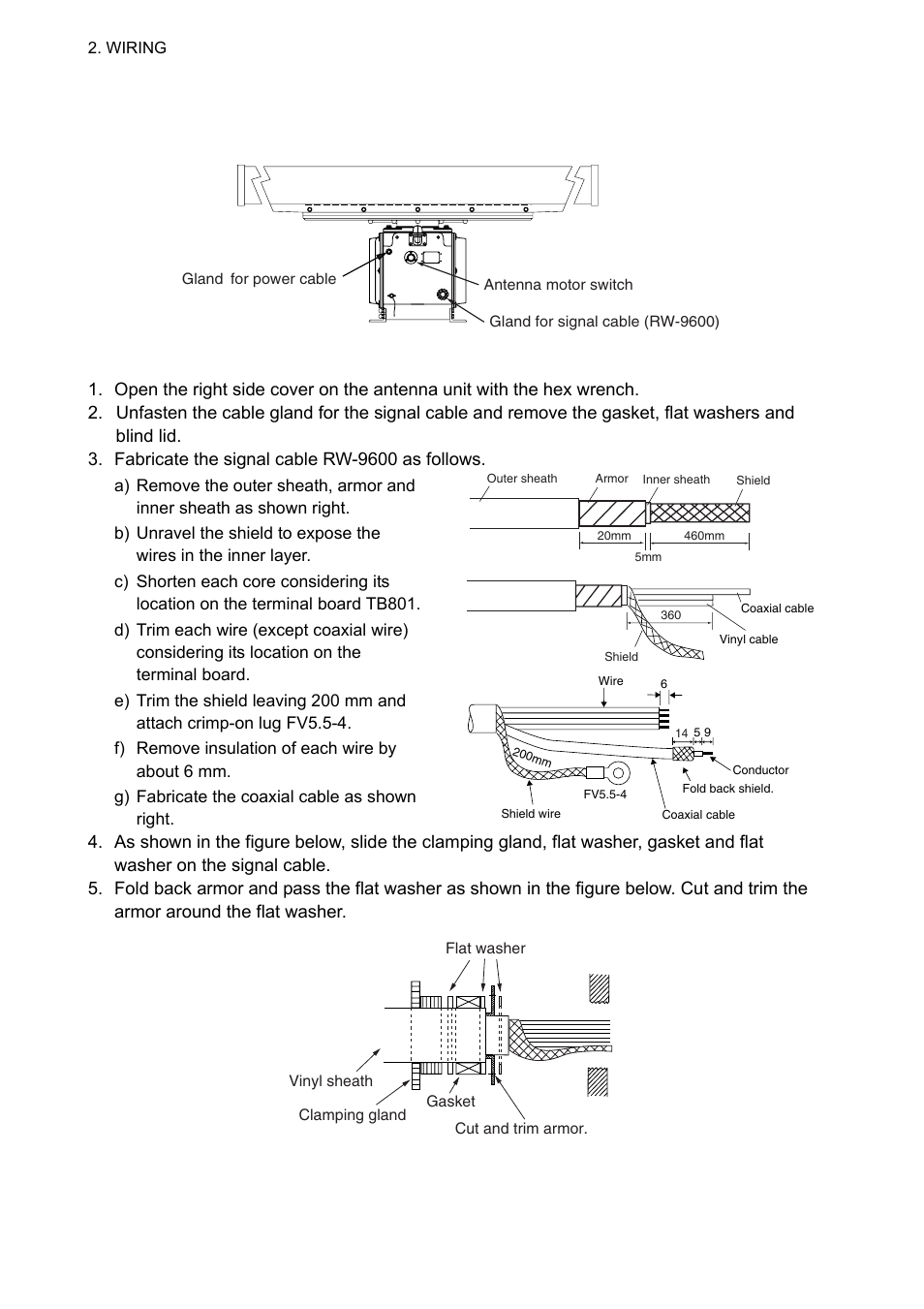 2 antenna unit | Furuno 2837S User Manual | Page 28 / 123