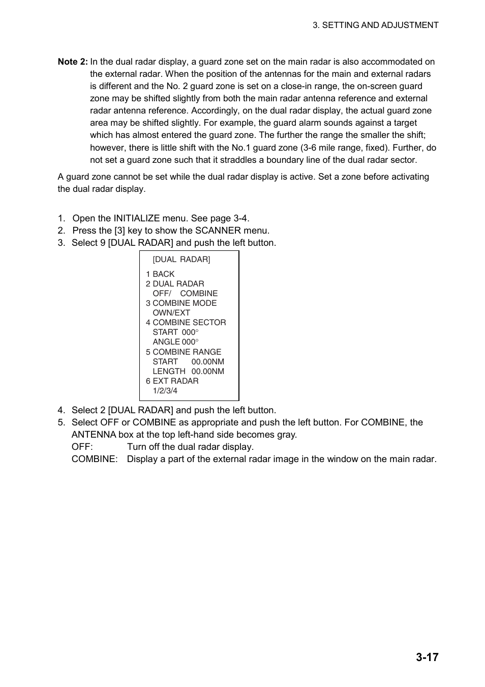 Furuno 2837S User Manual | Page 57 / 123