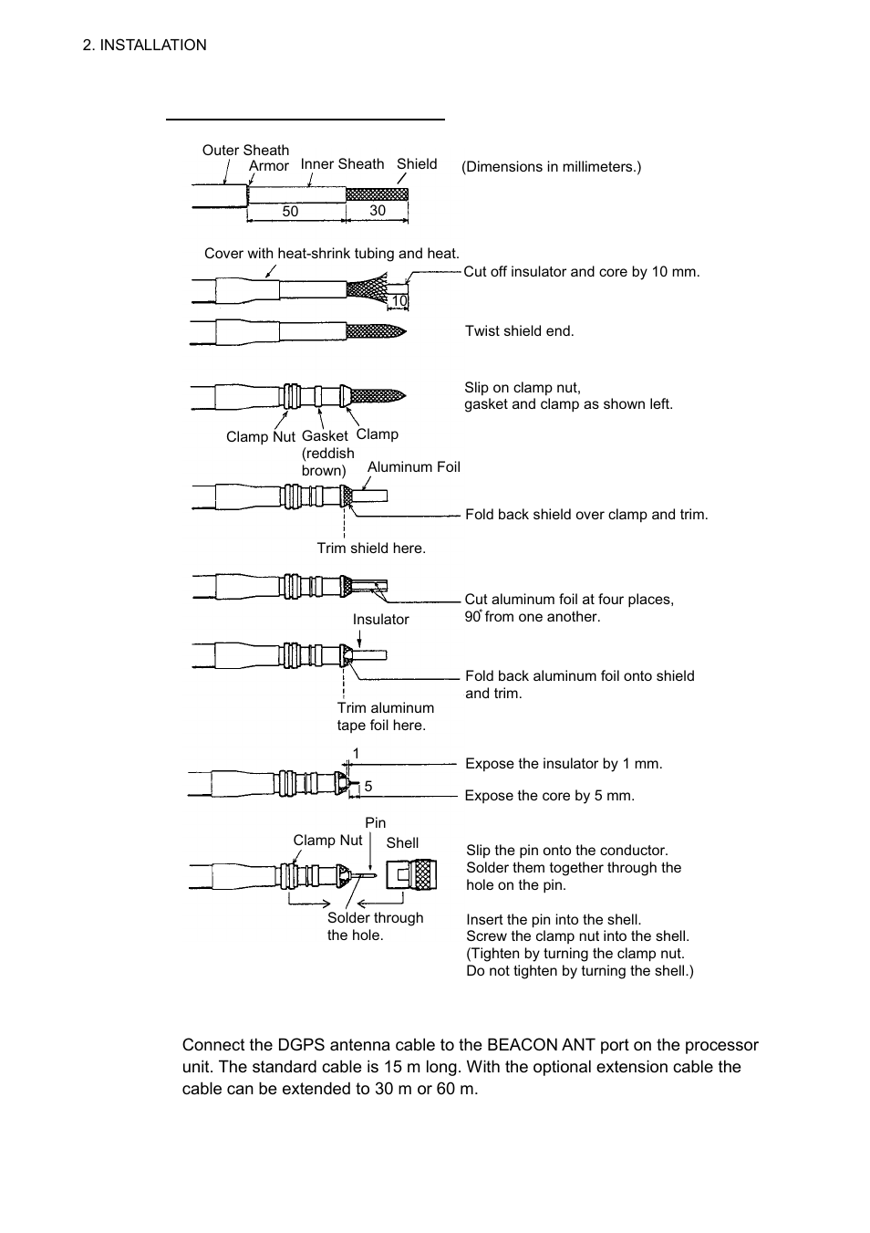 Furuno SC-60 User Manual | Page 32 / 106