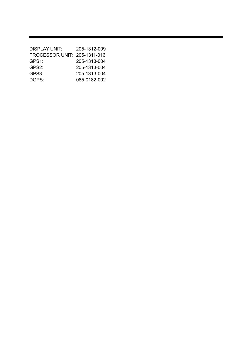 Software version list | Furuno SC-60 User Manual | Page 9 / 106