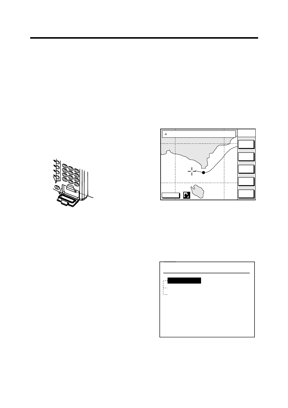 Using c-map nt model, 1 inserting chart card, 2 cursor and data display | Furuno GP-1650 User Manual | Page 69 / 94