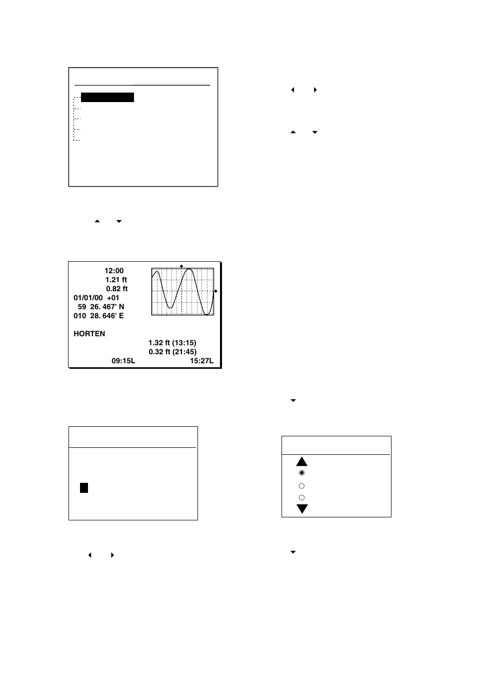 4 navigating to ports, port services | Furuno GP-1650 User Manual | Page 71 / 94