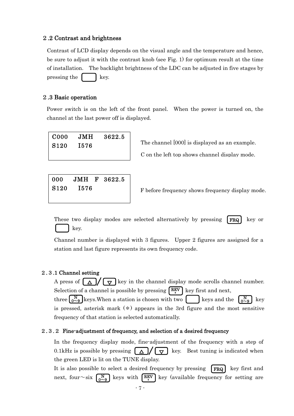 Furuno FAX-410 User Manual | Page 13 / 40